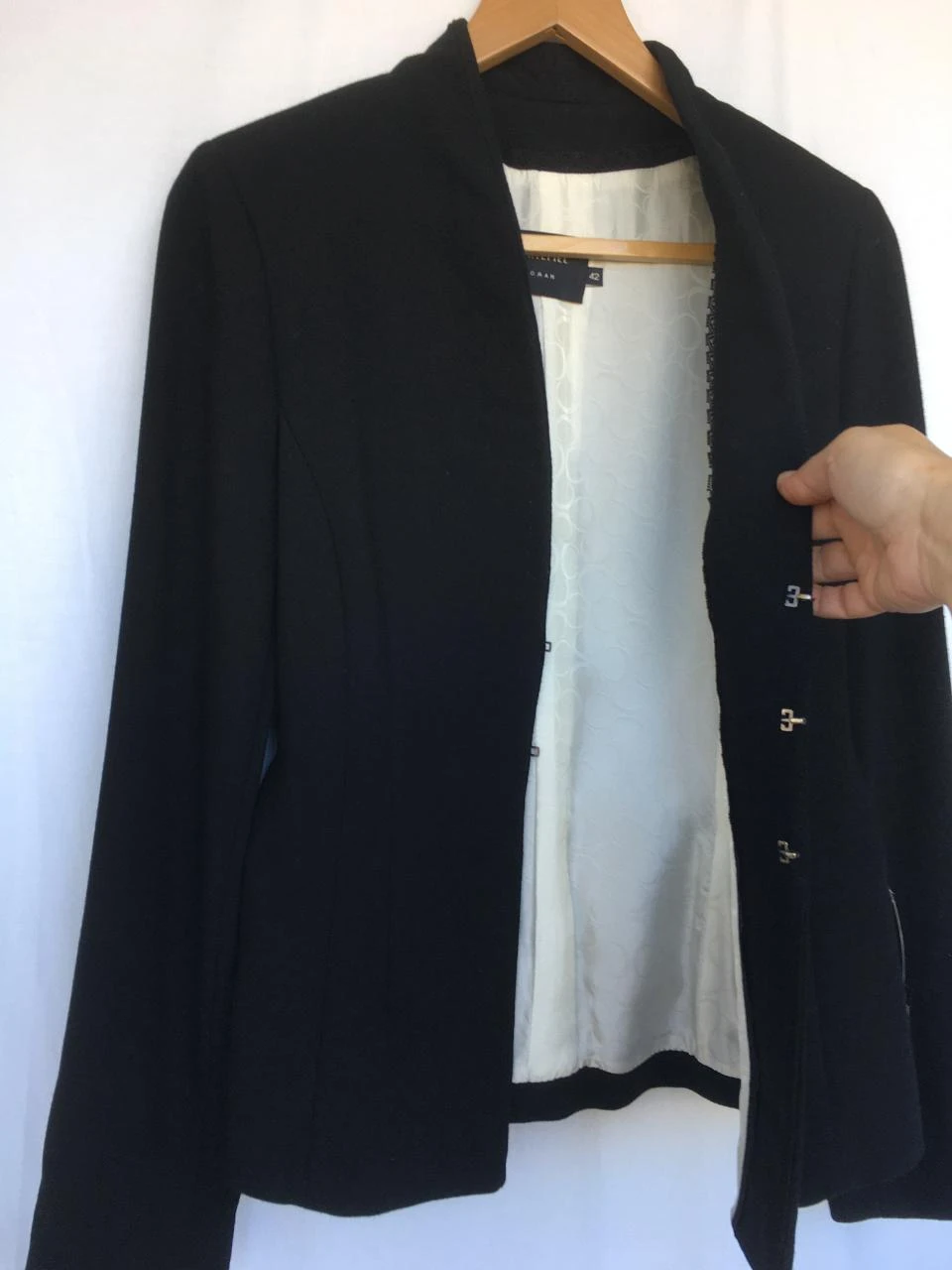 Korte zwarte blazer Cortefiel – photo 4